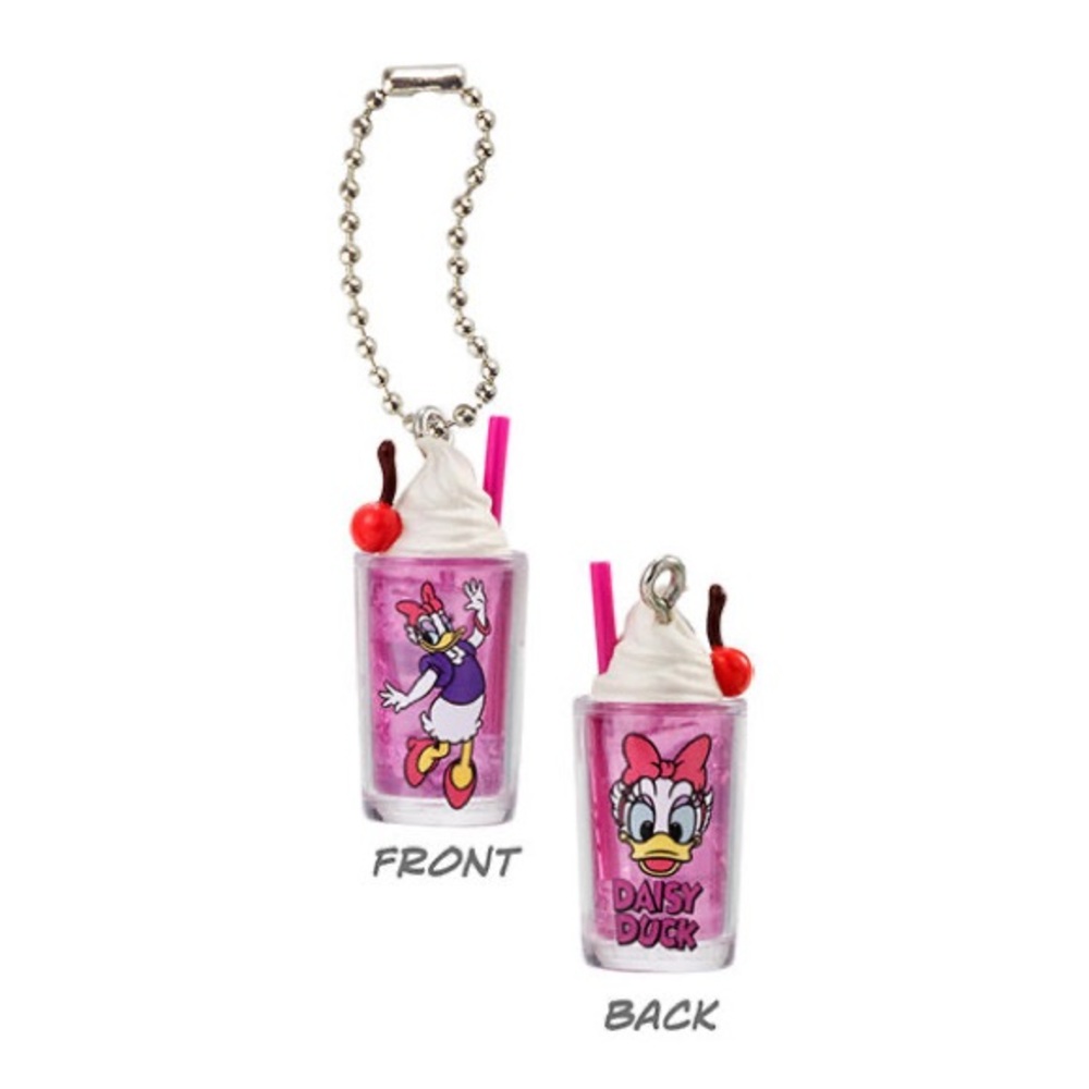 Disney characters retro glass miniature charm daisy duck